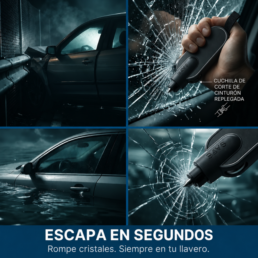 VIGÍA  Llavero de Emergencia 2 en 1